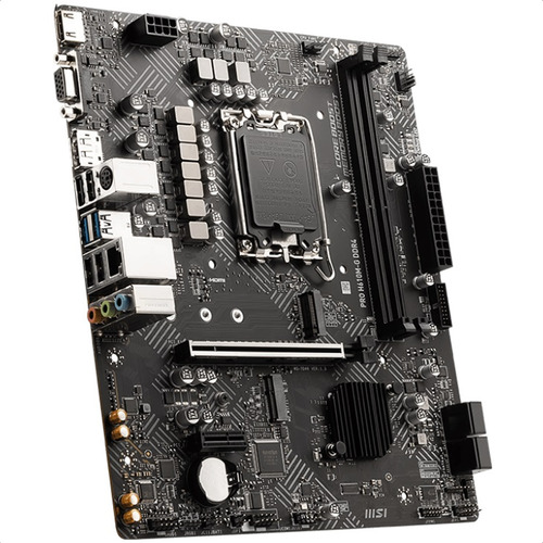Tarjeta Madre Msi Pro H610m-g Ddr4 Pcie Usb3 1700 12va 13va