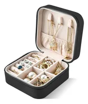 Comprar Caja Joyero Organizador Para Accesorios Anillos Bijouterie Levys Bazar Color Negro