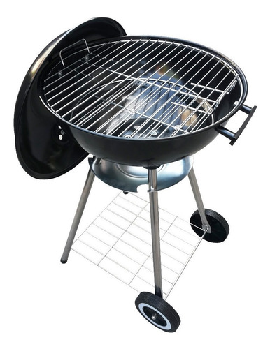 Imagen 2 de 2 de Parrilla móvil Alpaca ALP-22018A 90cm de alto y 44cm de diámetro negra