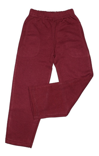 Pantalón Jogging Frisa Recto Colegial juvenil Talle S Al Xl