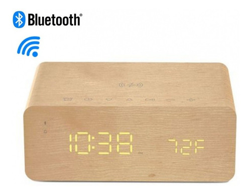Imagem 2 de 4 de Relógio Despertador Digital Charge Time Ion Isp99