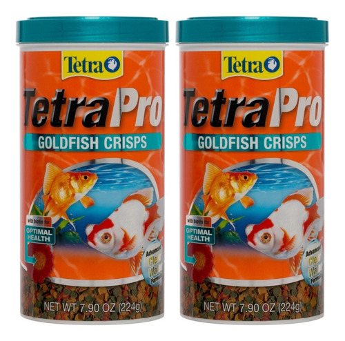 Tetrapro Goldfish Crisps  224g  Alimento Para Japones 
