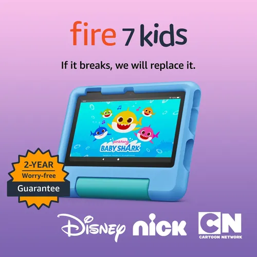 Tablet Amazon Fire 7 Kids 7 32gb Azul Wifi (2022) Azul
