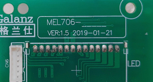 Imagem 6 de 9 de Placa Controle Microondas Philco Mel706 Pme25 V.f 127v