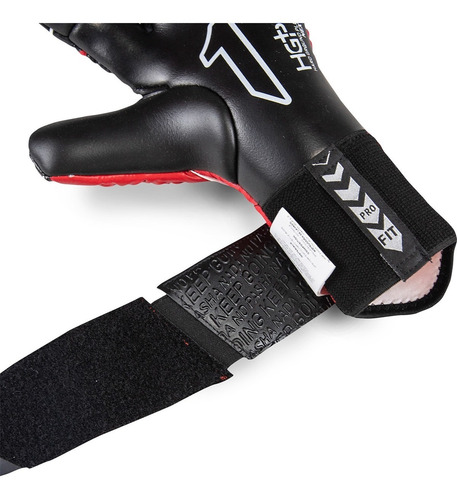 Imagen 6 de 7 de Guante De Portero Rinat Fiera Gk Alpha Adulto Rojo
