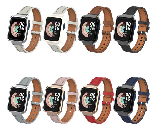 Malla Cuerina Para Xiaomi Mi Watch Lite Redmi Watch 1ra Gen