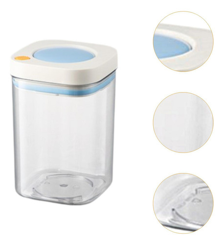 W Contenedor De Alimentos Hermético, Contenedor De 1100 Ml
