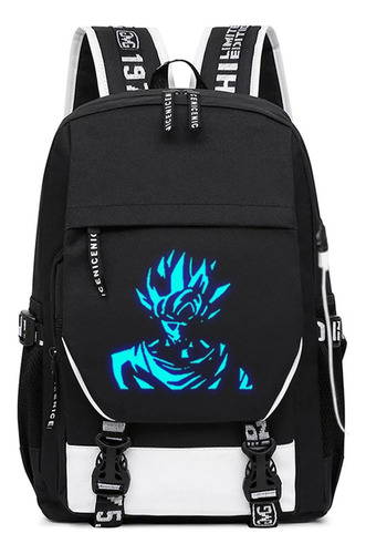 B Mochila Wukong Luminosa Usb Dragon Ball Series