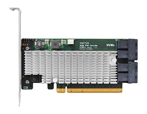 High Point Ssd7120 4x Dedicated 32gbps U.2 Ports To Pcie