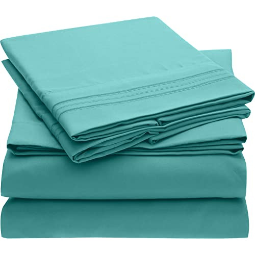 Mellanni King Size Sheet Set - Icónica Colección De T9k8h