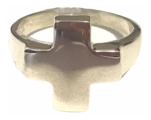 Anillo Cruz Del Equilibrio Plata 925. Realizados A Medida