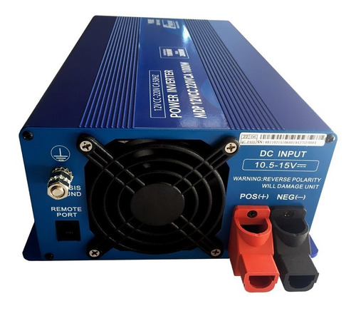 Inversor De Corriente Off Grid Fiasa® 12 Vcc 220 Vca 1000 W