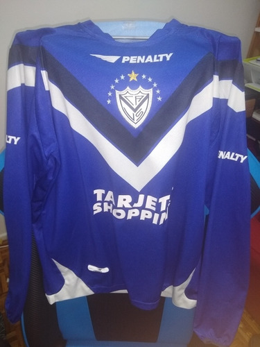 Camiseta Vélez Azul 2009 Manga Larga