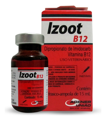 Izoot B12 Inj 15 Ml Com Garantia