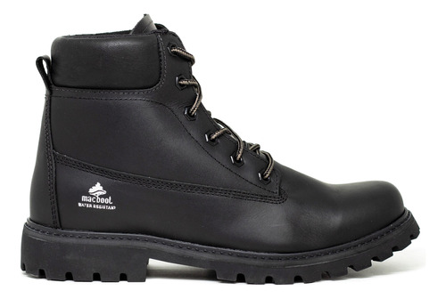 Bota Masculina Macboot Militar Roraima Couro Cano Médio