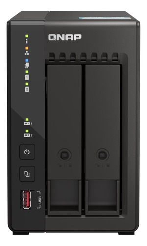 Servidor Nas Qnap Intel Celeron 4core J6412 2 Bahías 8gb Ram
