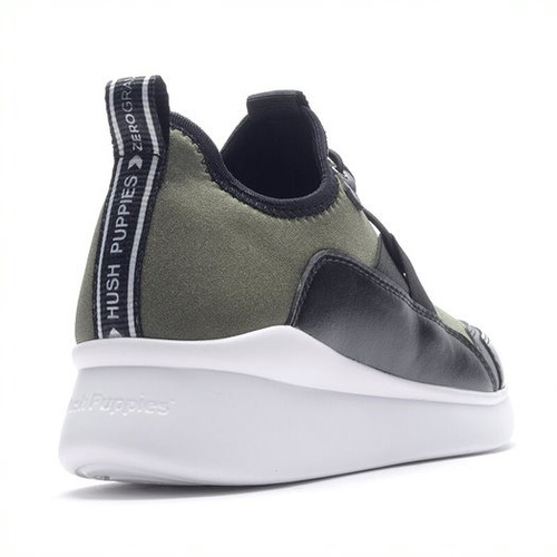 Imagen 3 de 6 de Zapatillas Deportiva Hush Puppies Gorsky Verde Para Mujer