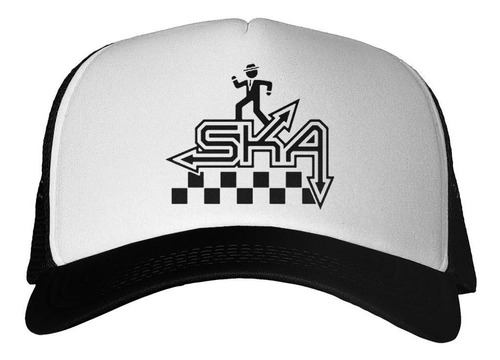 Gorra Ska Flechas Baile Disco Musica Silueta