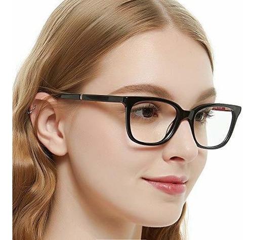 Occi Chiari Womens Rectangle Eyewear Marco Gafas Claras Sin