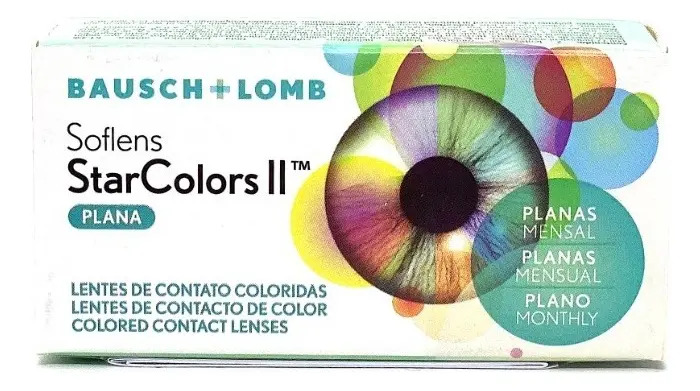 Lentes de Contacto Bausch+Lomb Soflens Star Color Gris Cosméticas