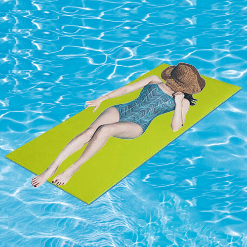 Estera Flotante De Agua Colchón Enrollable Para Juegos De