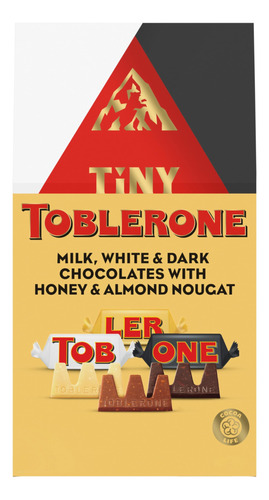 Tiny Toblerone - Barras De Chocolate Surtidas Con Turron De