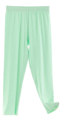 Pantalones Para Niños De Color Liso Con Cintura Elástica, Ta