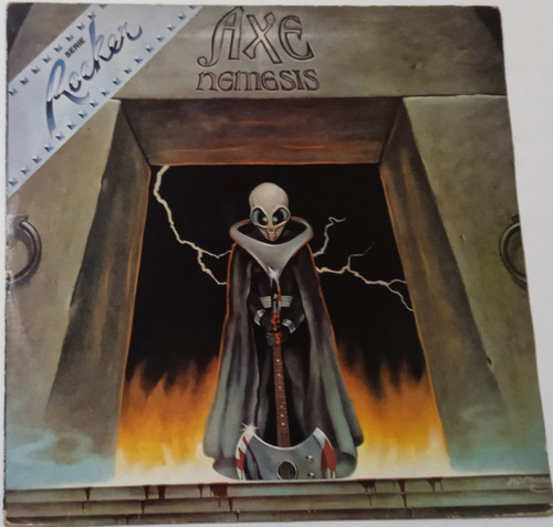 Axe - Nemesis Lp Vinil En Mb Estado