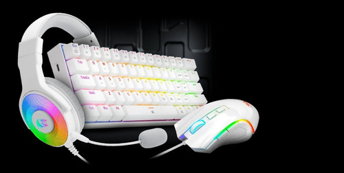 Imagen 3 de 5 de Combo Gamer Redragon S129w K630rgb + Mouse Griffin + Pandora