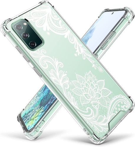 Cutebe Funda Transparente Para Samsung Galaxy S20 Fe 5g