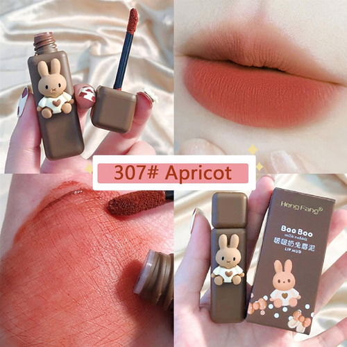 Juego De 4 Brillos De Labios Con Sabor A Conejo Para Labios