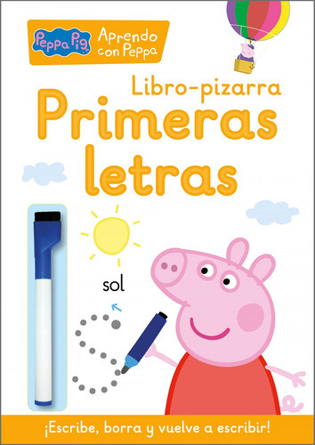 Primeras Letras (libro-pizarra) (peppa Pig. Cuaderno De Act, De Hasbro,. Editorial Beascoa En Español