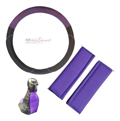 comprar Ford Ka- Cubre Volante+ C\u002F Cint.+c\u002F Palanca Violeta