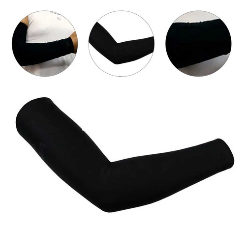 Imagem 1 de 4 de Manguito Befast Preto Ciclismo Fps 50 Melhor Custo Beneficio