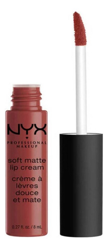 Labial NYX Professional Makeup Soft Matte Lip Cream color rome