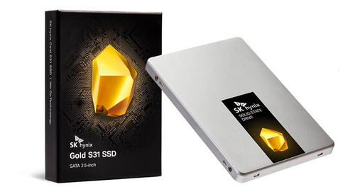 SSD HD de 1 TB Sk Hynix Gold S31 560-525 MB/s, 3 años