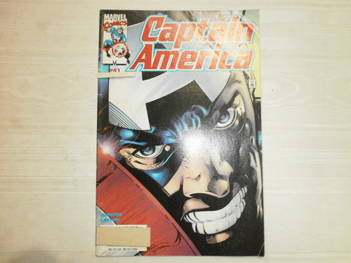 Marvel Comics Captain America 41 Dan Jurgens Bob Layton Klei