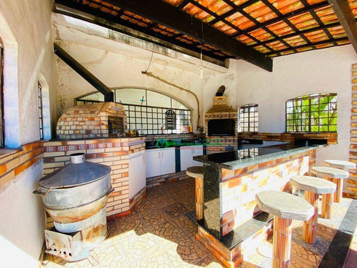 Imagem 19 de 30 de Casa Com 4 Dormitórios, 1000 M² - Venda Por R$ 1.800.000,00 Ou Aluguel Por R$ 12.000,00/mês - Parque Realeza - Cotia/sp - Ca6093