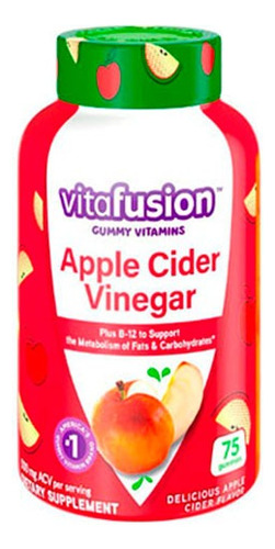 Apple Cider Vinegar 75gomitas Vinagre De Manzana -vitafusion