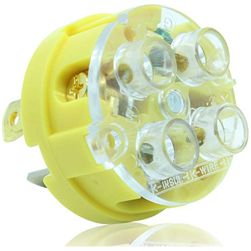 Juego De Enchufe Y Conector De 20 Amperios, Nema L1420r...