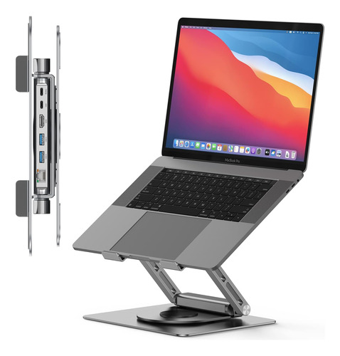 Tobenone Usb C Laptop Docking Station Stand Para Macbook Des