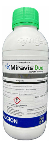 Miravis Duo Fungicida Pidiflumetofen + Difeconazol 1 Litro