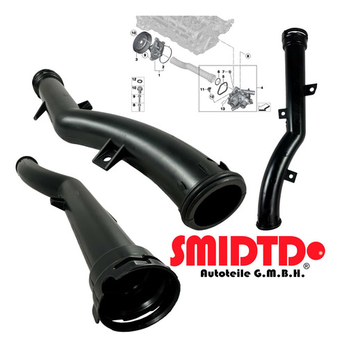 Brida Termost Polea Cooper Paceman S Hatchback 13-16 1.6