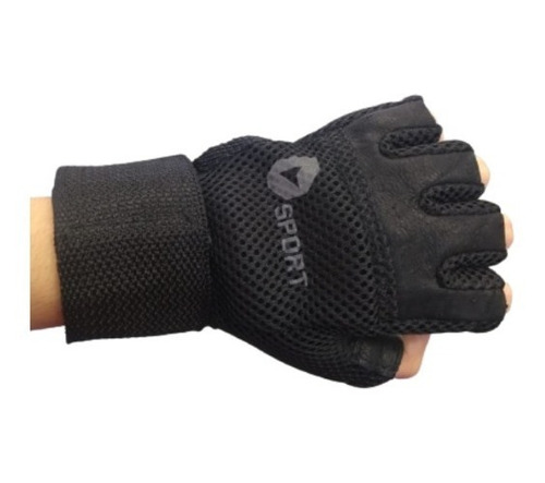 Guantes Gym C/ Muñequera Entrenamiento Ggymmuñe -6 Cuo