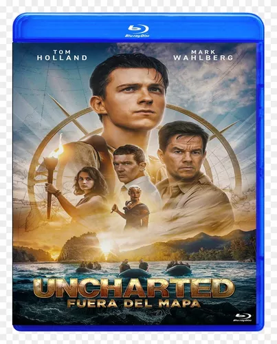  Uncharted [Blu-ray] [DVD] : Tom Holland, Mark Wahlberg