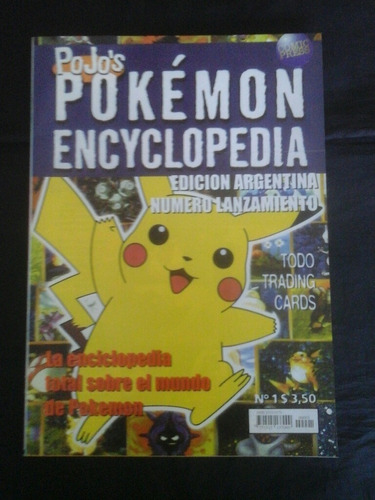 Pojo's Pokemon Encyclopedia - Edicion Argentina # 1