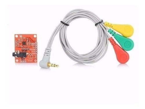 Módulo Sensor Ad8232 Kit Medição Ecg Pulso Cardíaco Arduino