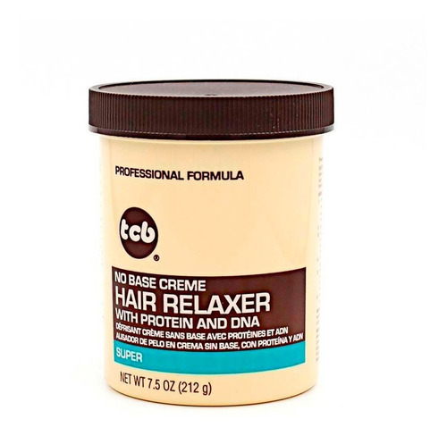 Hair Relaxer Tcb Super Crema Alisador 212 Gr Con Proteínas