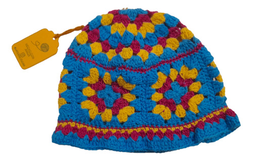 Gorro X3u Piluso Tejido Hilo Crochet  Verano Mod Tini China