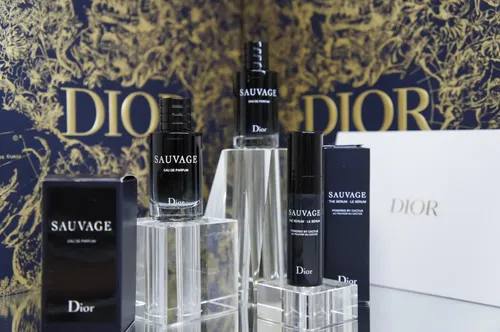 Kit Coffret Perfume Dior Sauvage Miniatura Colônia Eau De Parfum +